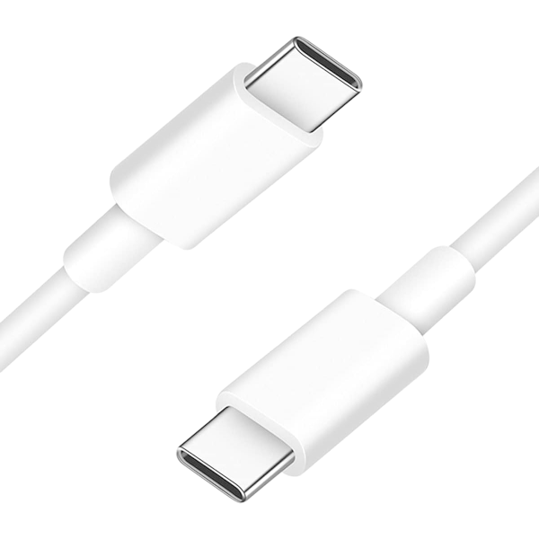 Fast Charging USB Type-C To USB Type-C 2M Cable - White