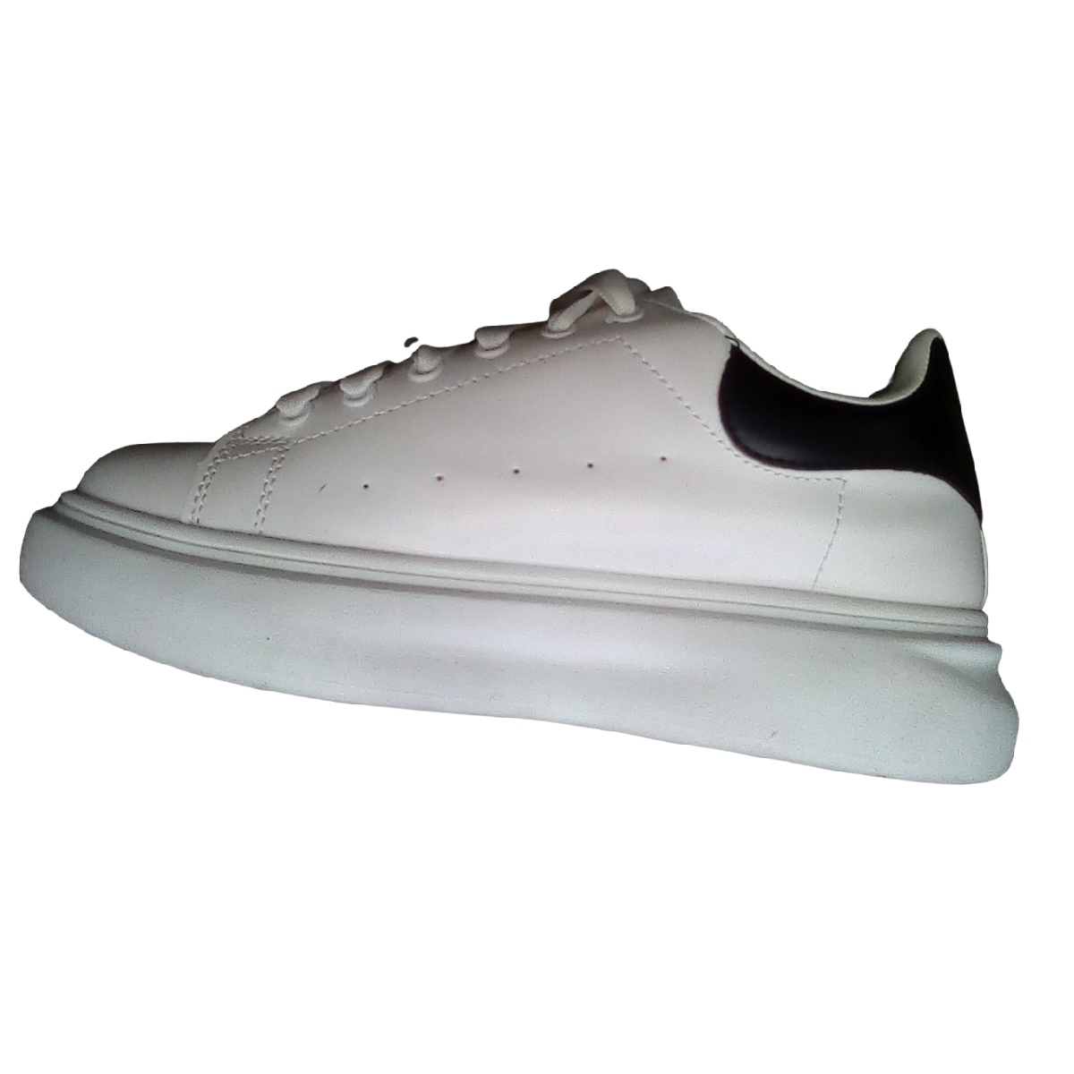 BLS-Thick Soul Stitched Sneakers-White With Black | Buy Online in South ...