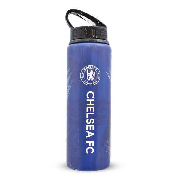 Chelsea FC 750ml Aluminium Printed Water Bottle