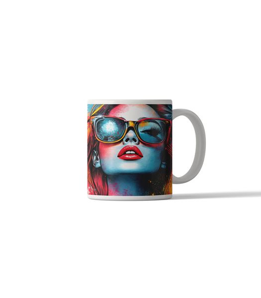 Retro Girls DSG 7 Printed Coffee Mug