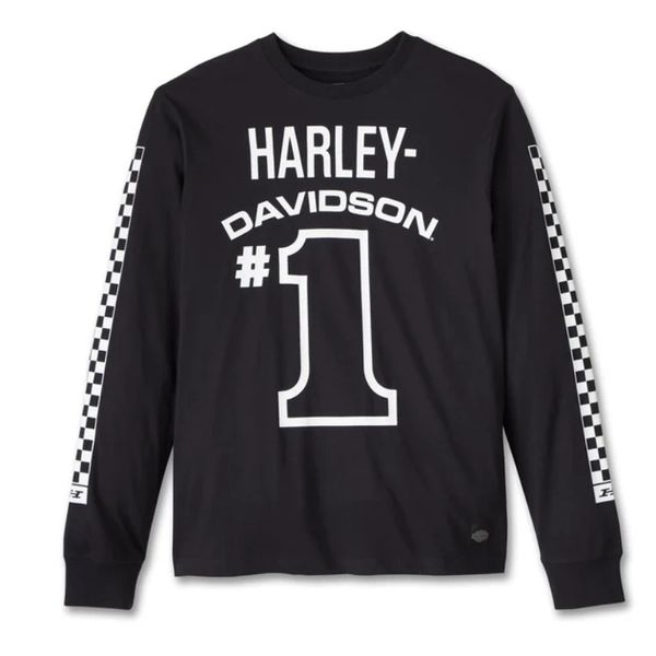 Men's #1 Racing Long Sleeve Tee