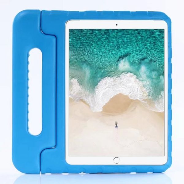 TUFF-LUV EVA Kids Shockproof Bumper Cover for Apple iPad 10.2 (2019) Blue