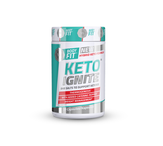 Keto Fat Burner Capsules - Thermogenic Weight Loss Supplement | Body Fit