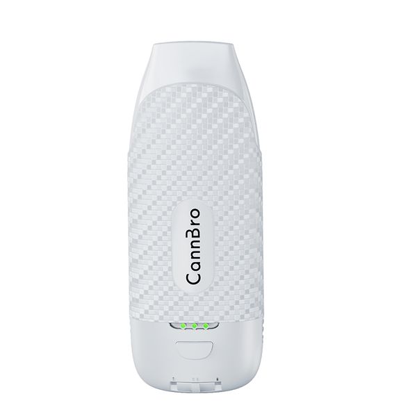 CannBro Camel 510 Battery - Dual Tank - White