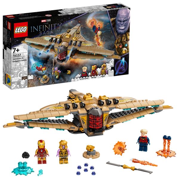 LEGO Marvel Sanctuary II: Endgame Battle 76237 Building Kit (322 Pieces)