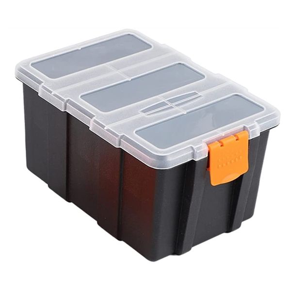 Camping Fishing Two Layer Heavy Duty Medium Tackle Storage Case (22cm)