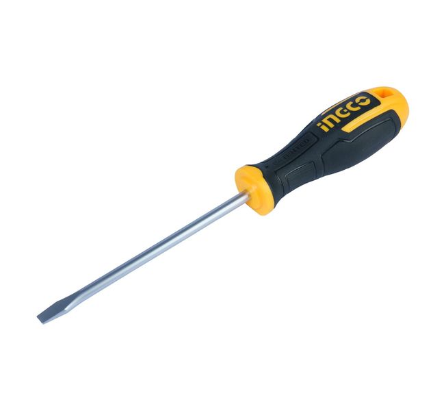 Ingco - Slotted Screwdriver (S2 6.5mm x 125mm)