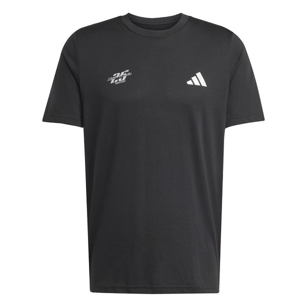adidas Men's Tennis Graphic T-Shirt - Black