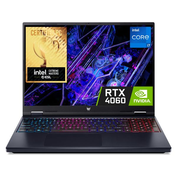 Acer Predator Helios Neo 16 i7 32GB 1TB SSD 16" RTX4060 Gaming Notebook