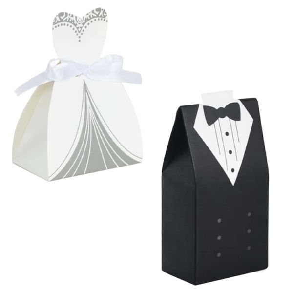 Party Creative Decorative Wedding Gift Paper Wrapping Box Set of 48