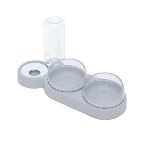 WigWagga 3 in 1 Automatic Pet Feeder Double Pet Bowl Grey Shop Today. Get it Tomorrow takealot