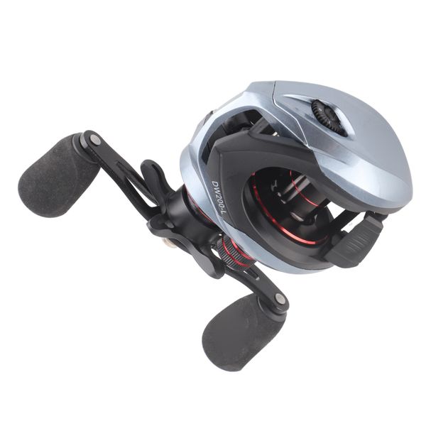 DW200 Full Metal Baitcasting Reel Red Thread Cup LH
