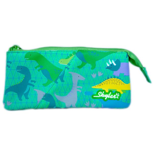 Skylar Dinosaur Soft Pencil Case