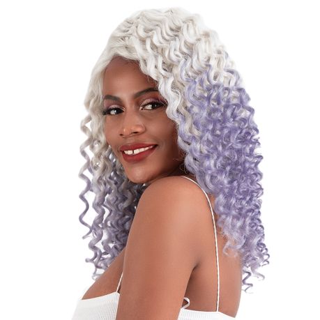 Fake Scalp Long Size Synthetic Hair Wig For Women Plush Curl