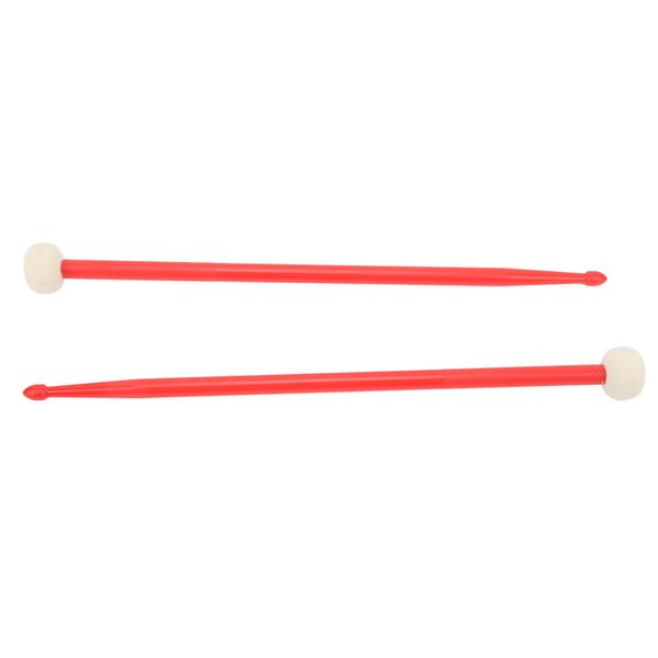 Drum Mallets Felt Head Nylon Handle Double Sided Set
