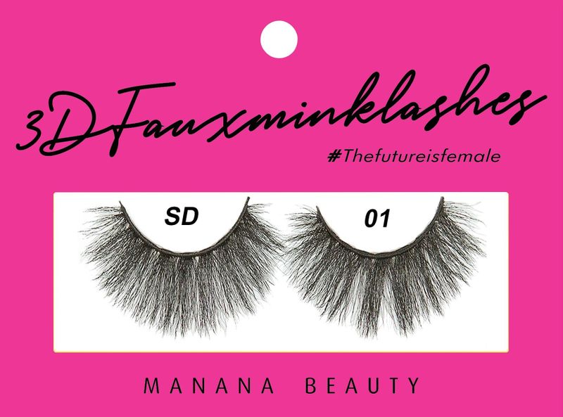 Manana 3D Faux Mink Lashes - Lelo