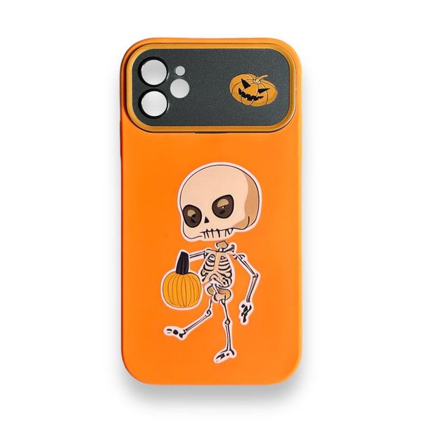 AMA Halloween Skeleton Pattern Hard Silicon Case