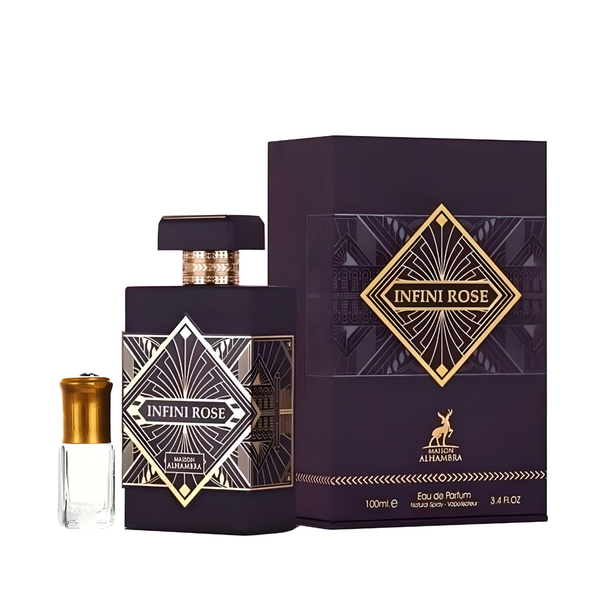 Maison Alhambra - Infini Rose Eau de Parfum - 100ml + Perfume Oil
