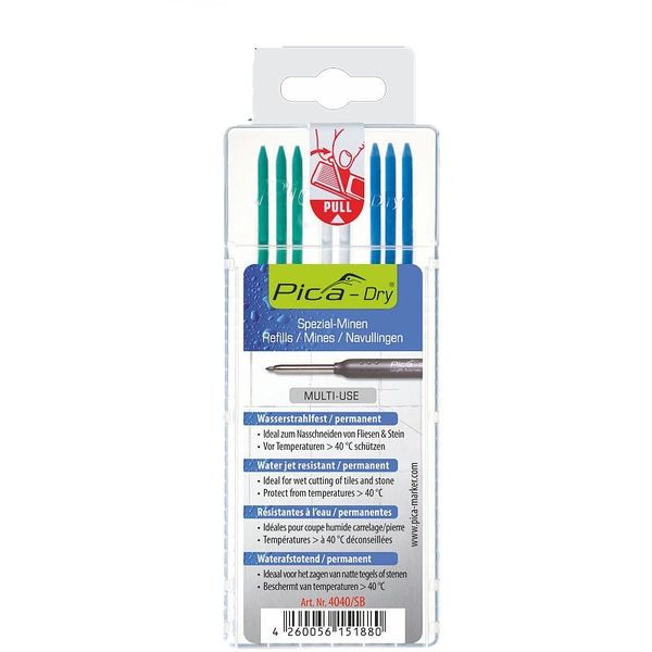 Pica Dry Special Refills 8 Piece Set (Hangable)