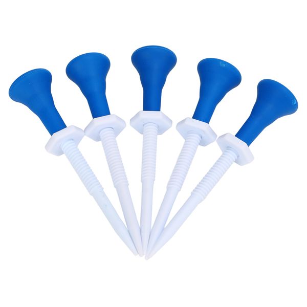 5 Pieces Golf Tees Holder 85mm Hex Screw