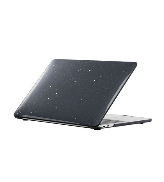 Black Glitter Protective Case Compatible With MacBook Air13Inch A3113 A2681