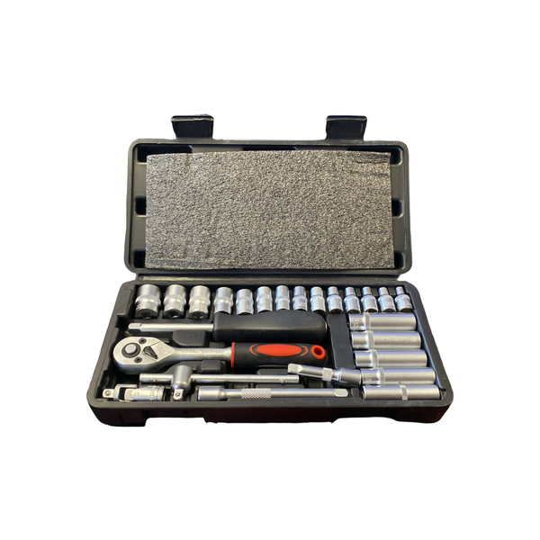 Precision Socket Kit - 1/4" Drive, Metric, Car Electronics Repair