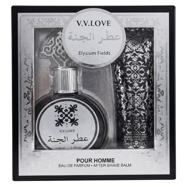 Pack of 2-V.V.LOVE Elysian Fields Silver Pour Femme Eau de Parfum Gift Set