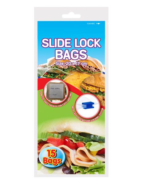 Wonder Towel Disposable Bags Medium Side Lock 15 Piece