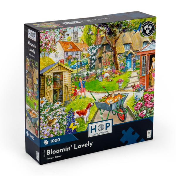 House of Puzzles - Bloomin' Lovely - 1000 Piece Jigsaw Puzzle