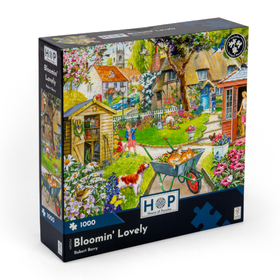 House of Puzzles - Bottom Of The Garden - 1000 Piece Jigsaw Puzzle