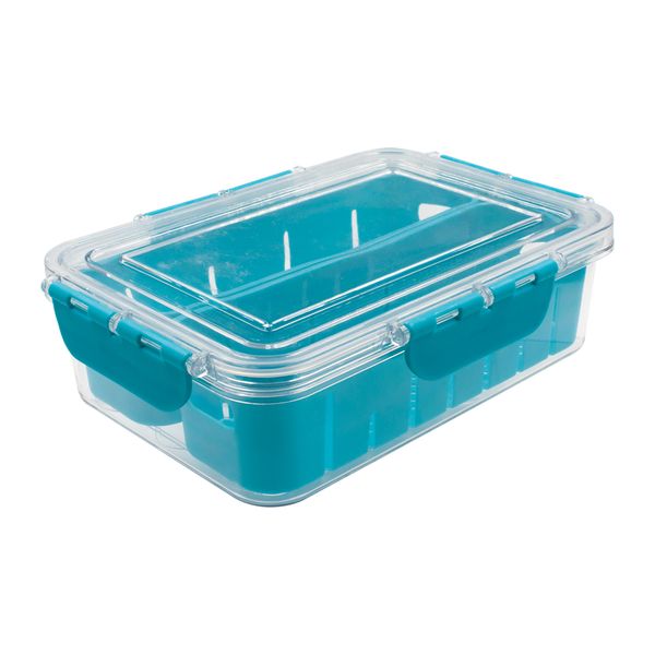SF Home | 2-Compartment Food Storage Container with Removable Divider |