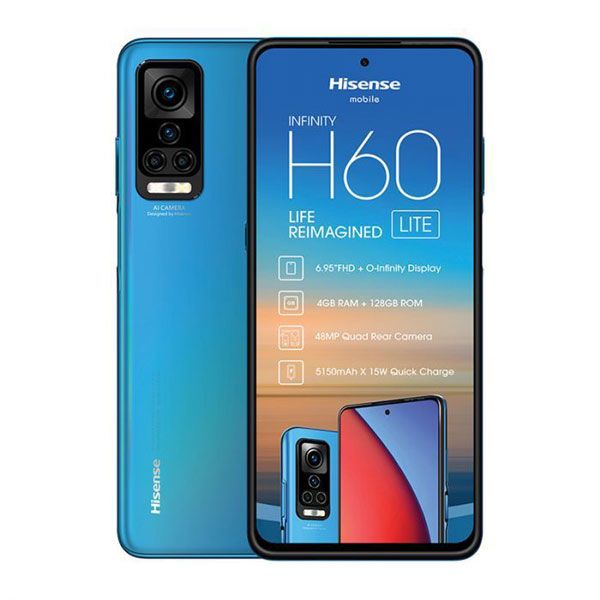 Hisense Infinity H60 Lite Single Sim 128GB - Blue