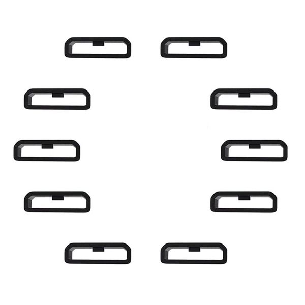 22mm Watch Strap Loops for Garmin Fenix 7/6/5 Fastener Rings [10 Pcs]