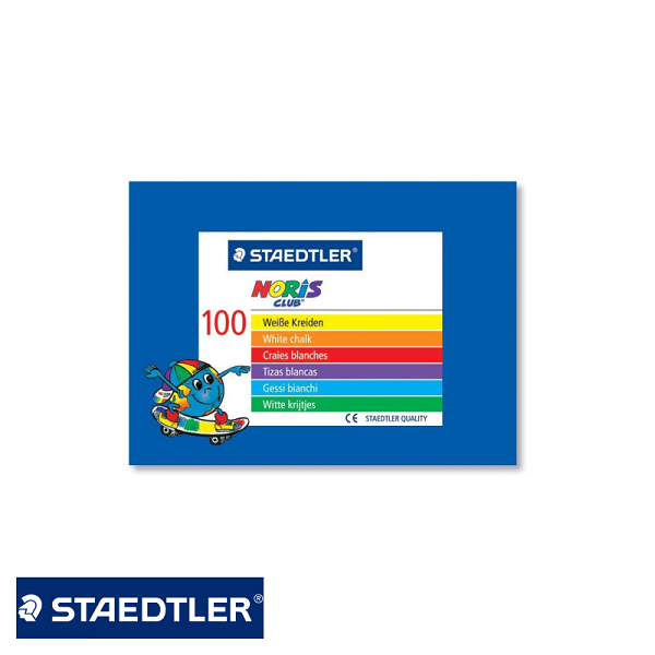Staedtler White Chalk - 100 Pieces