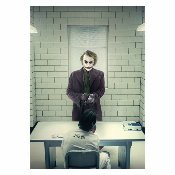 Why so Serious Joker Abstract - A1 Poster