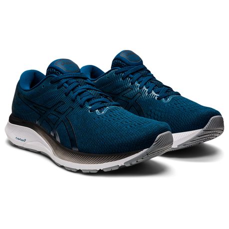 Asics mens frequent trail outlet running shoes mako blue/black