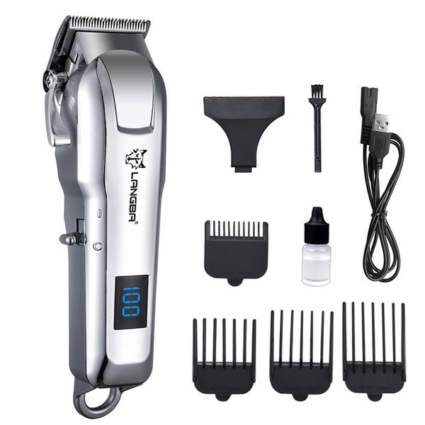 Dog Clippers Grooming Kit and Paw Trimmer,Cordless,Low Noise