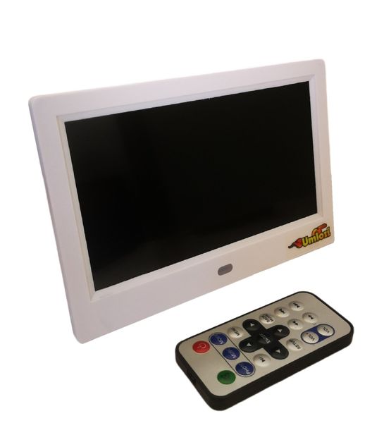 Digital Photo Frame 7" &amp; Remote - Video, Picture &amp; Music