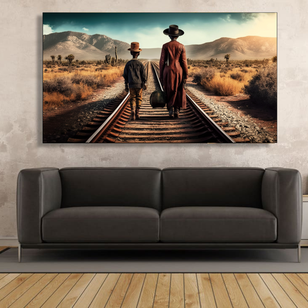 Canvas Wall Art - Journey To Freedom Abstract - IM0056
