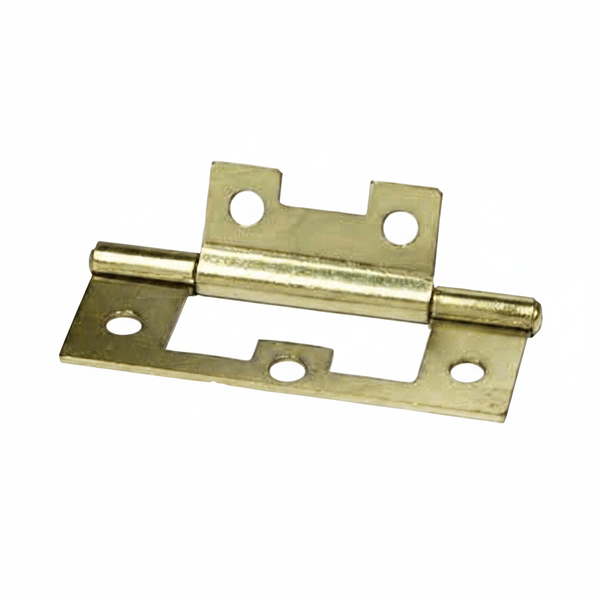 Fascor Brass 100mm Sinkless Hinge - 2 Piece with Removable Pin