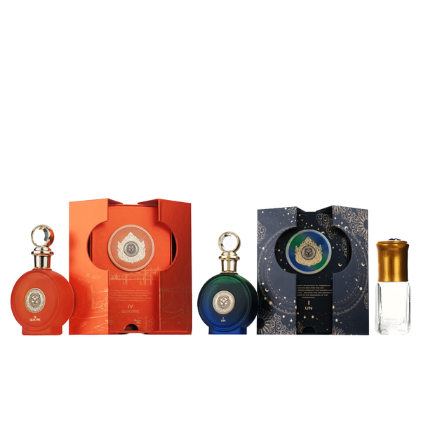 North Stag Expression Un I &amp; North Stag ExpressionIV EDP 100ml +Perfume oil