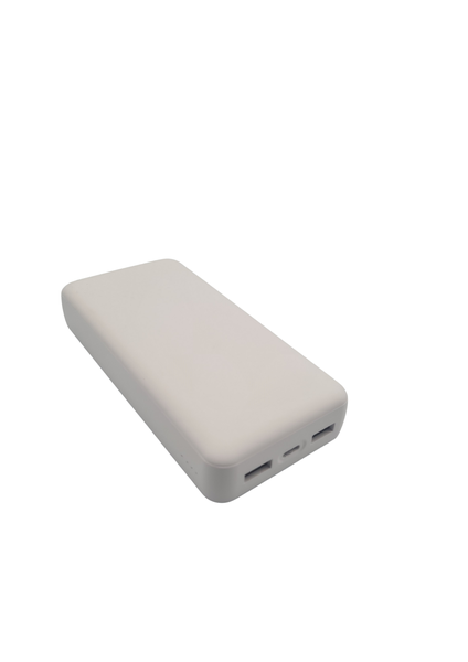 XO-PB313 20000mAh High-Capacity Portable Power Bank - White