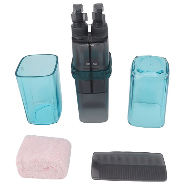 Blue travel wash cup