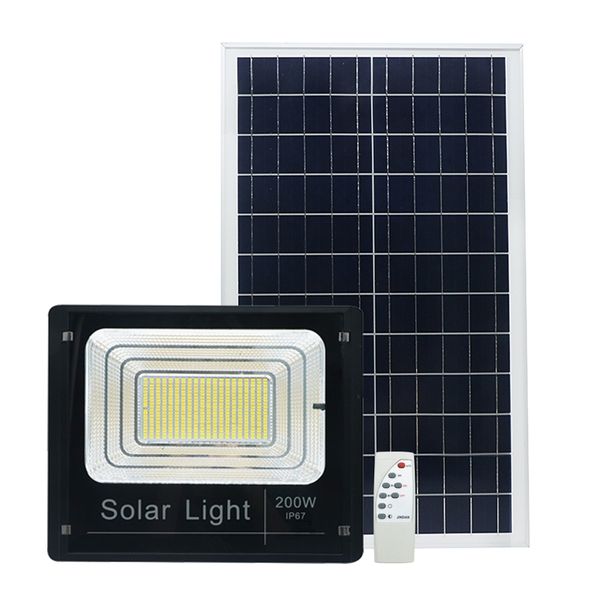 200W Remote Control Solar Flood Light