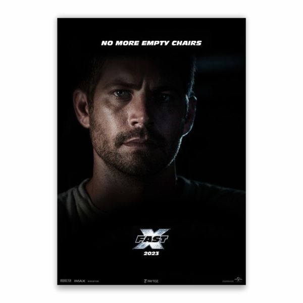 Fast Paul Walker Poster - A1