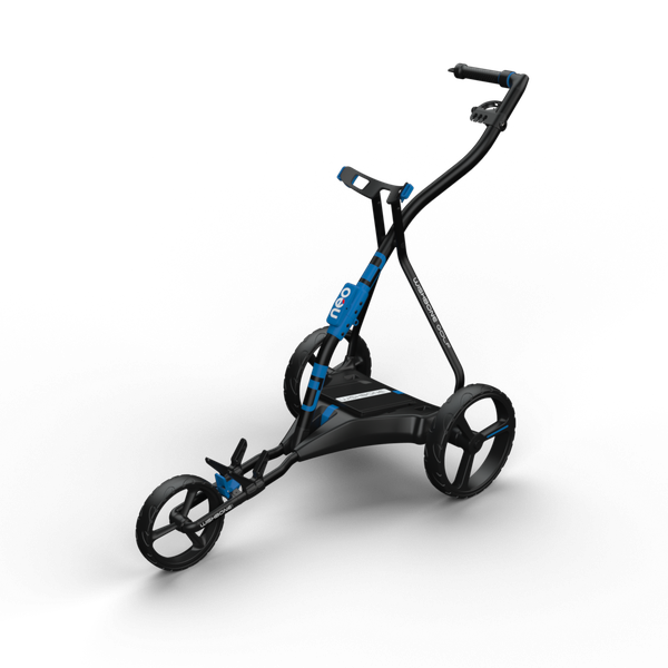 Wishbone Neo - Megalight - Electric Golf Cart - Charcoal/Blue