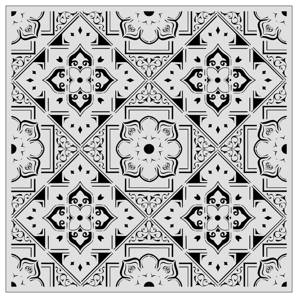 Beautiful Large Stencil Pattern 5 (40cm)