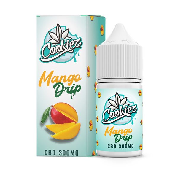 Cookiez CBD Vape Juice 300mg Mango Drip (30ml)