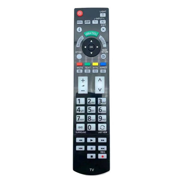 Remote Control N2QAYB000715 for Panasonic Viera TV TX-LR42DT50 TX-LR47DT50