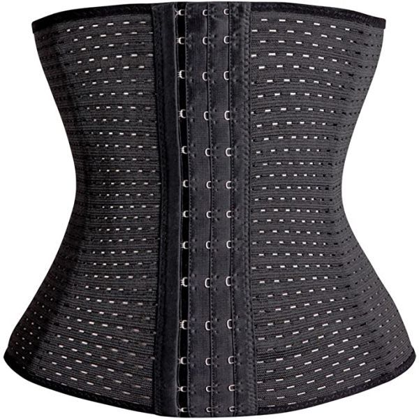 Optic Women Waist Cicher Corset-Black